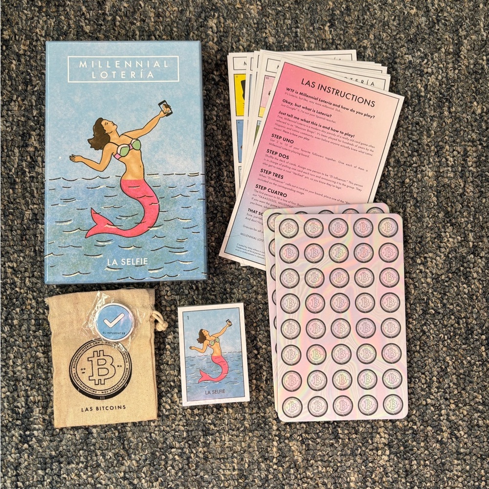 Millennial Lotería Game Set